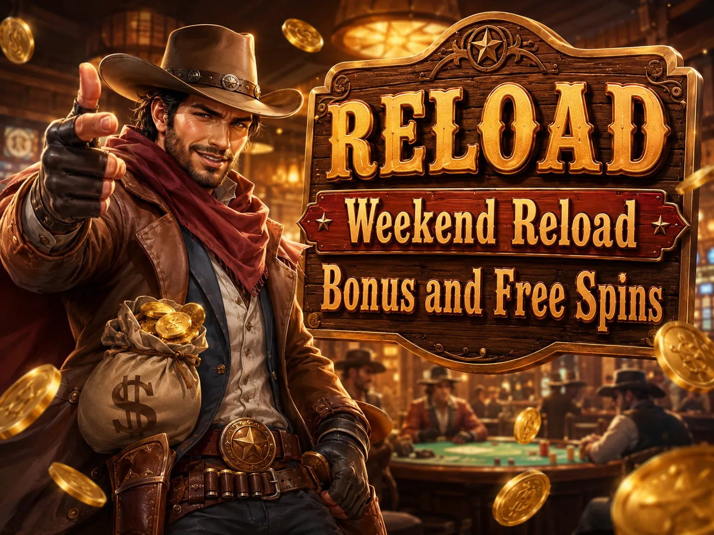 Weekend reload bonus and fs
